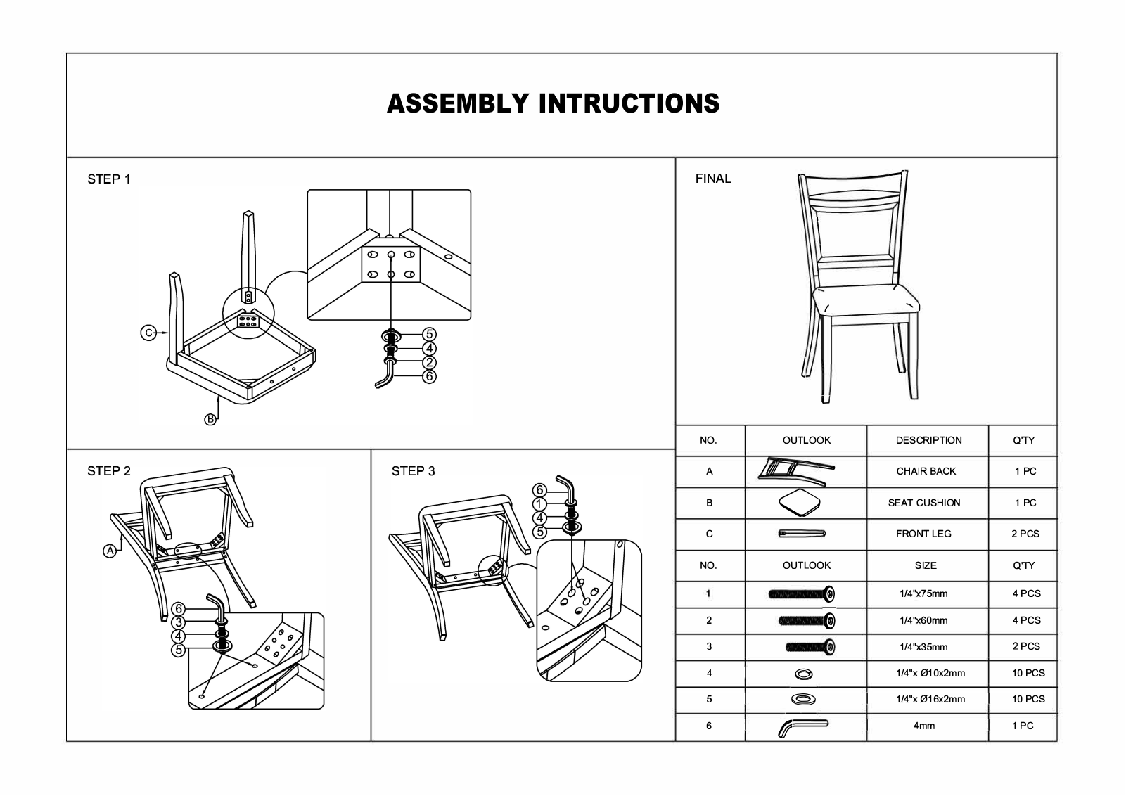 Red Barrel Studio RDBA2784 Assembly Instructions - ManualMachine.com