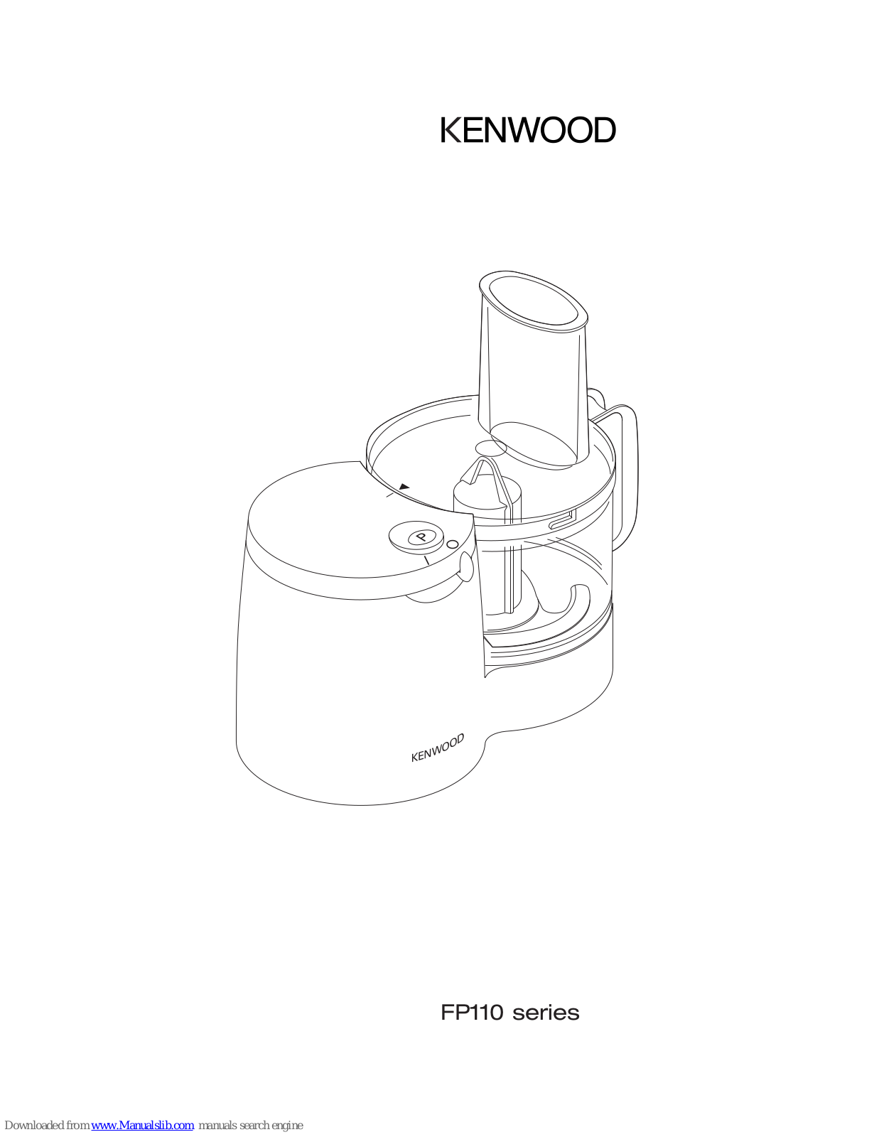 Kenwood FP110 series User Manual