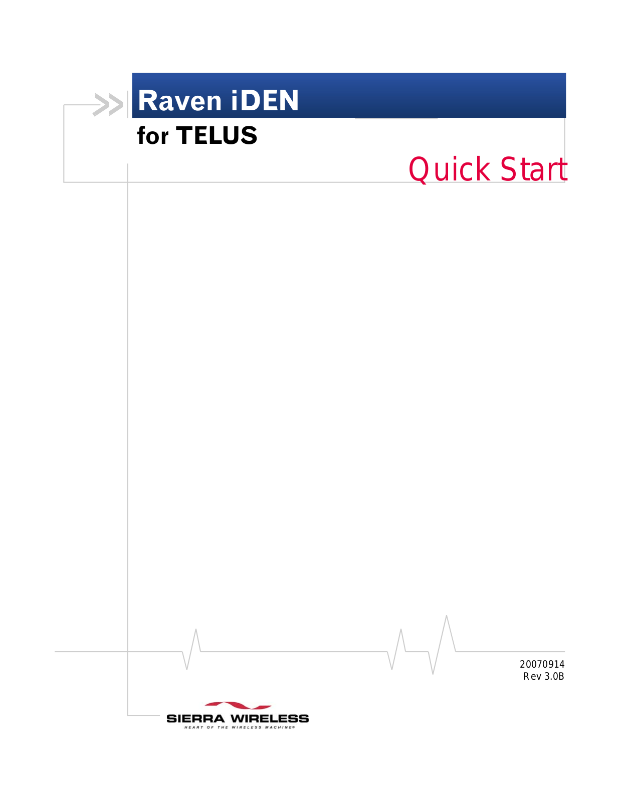 Sierra Wireless RAVEN IDEN 20070914 User Manual