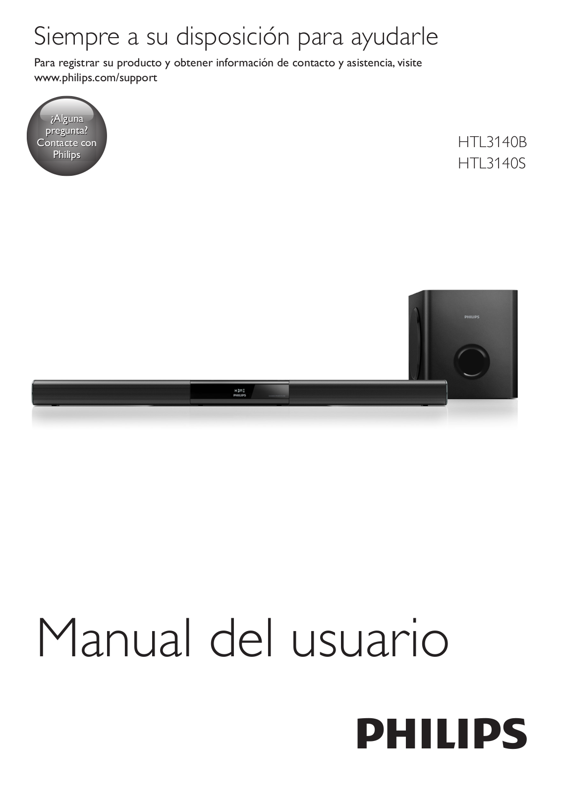 Philips HTL 3140B User Manual