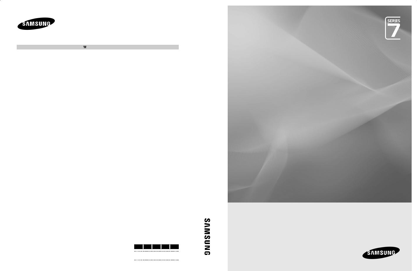 Samsung UE-55C7000WW, UE-40C7000WW User Manual