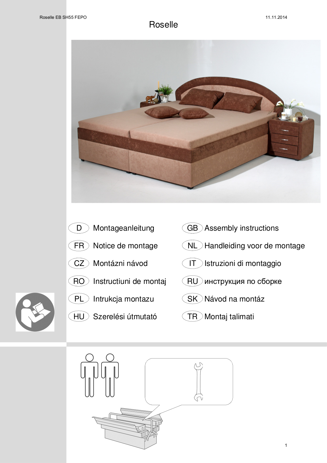 Maintal Roselle Assembly instructions