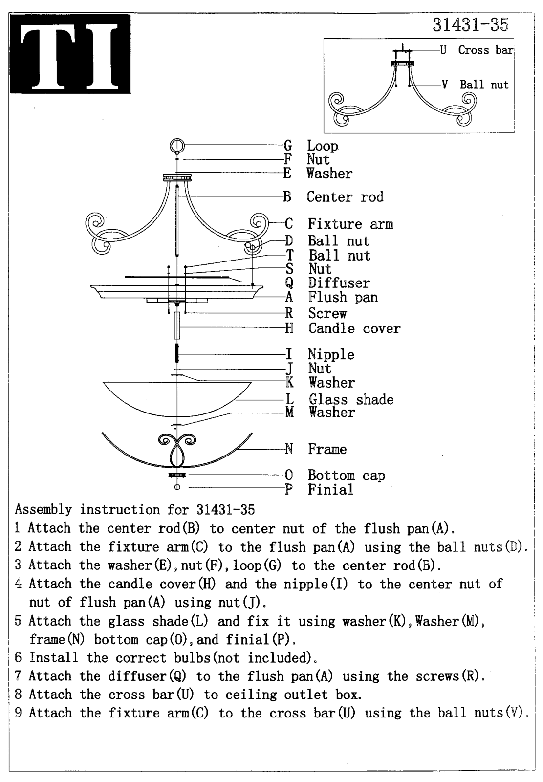 Triarch 31431-35 User Manual