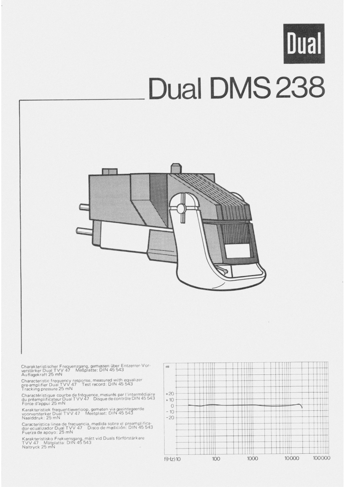 Dual DMS-238 Owners Manual