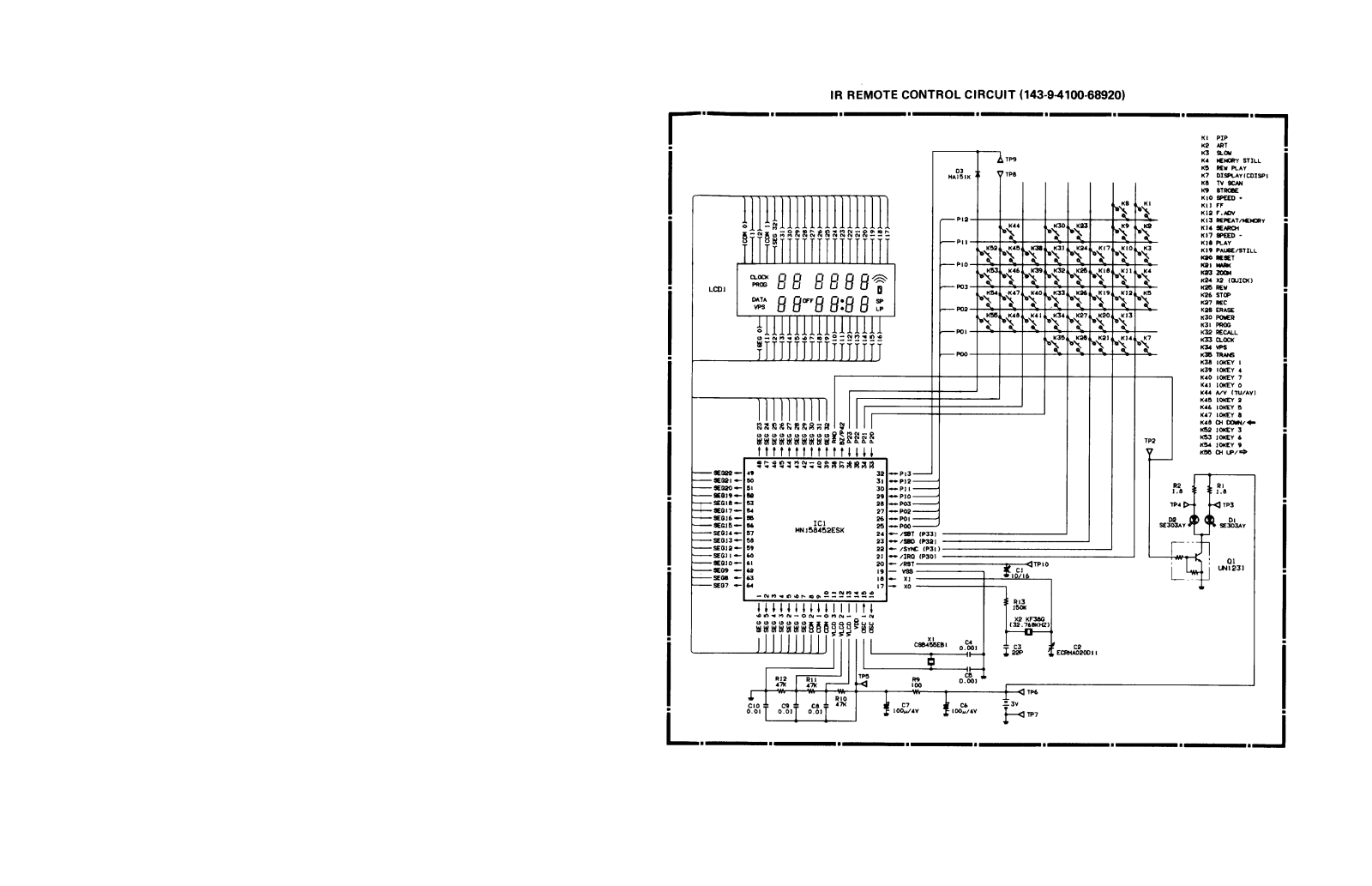 Sanyo VHR-D500 Service Manual