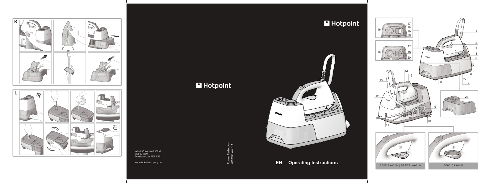 HOTPOINT SG C10 AA0 UK User Manual