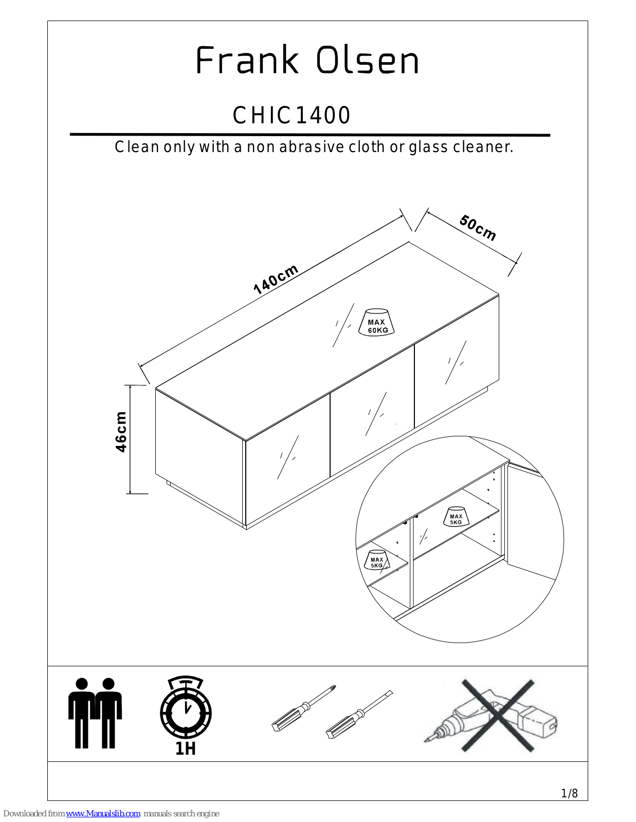 Frank Olsen CHIC1400 User Manual