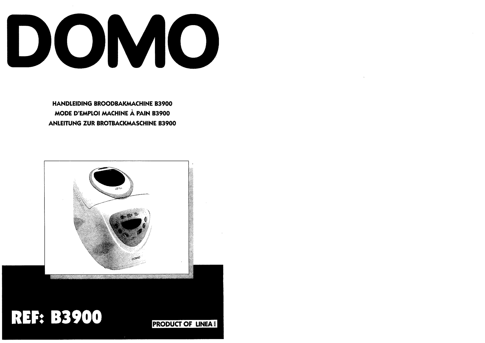 Domo B3900 User Manual