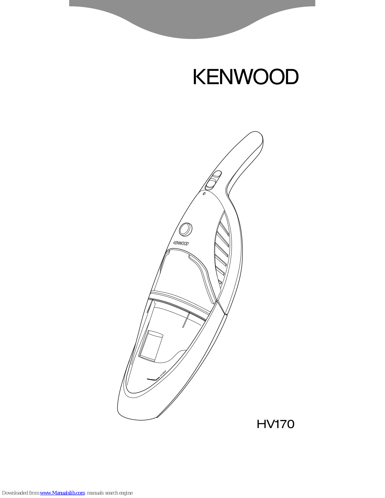 Kenwood HV170 Instruction Manual