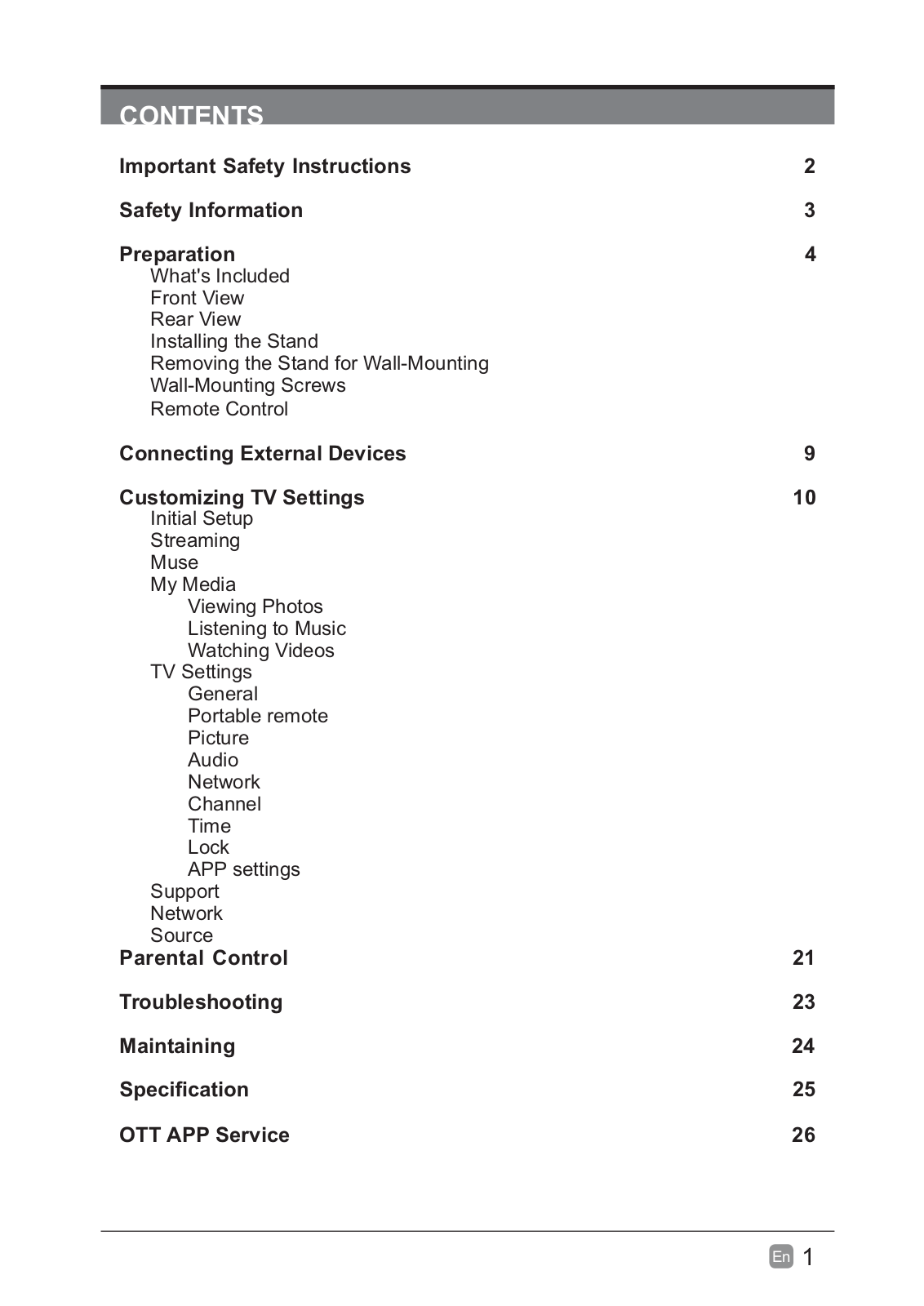 Shenyang Tongfang Multimedia Technology WD32FBE10 User Manual