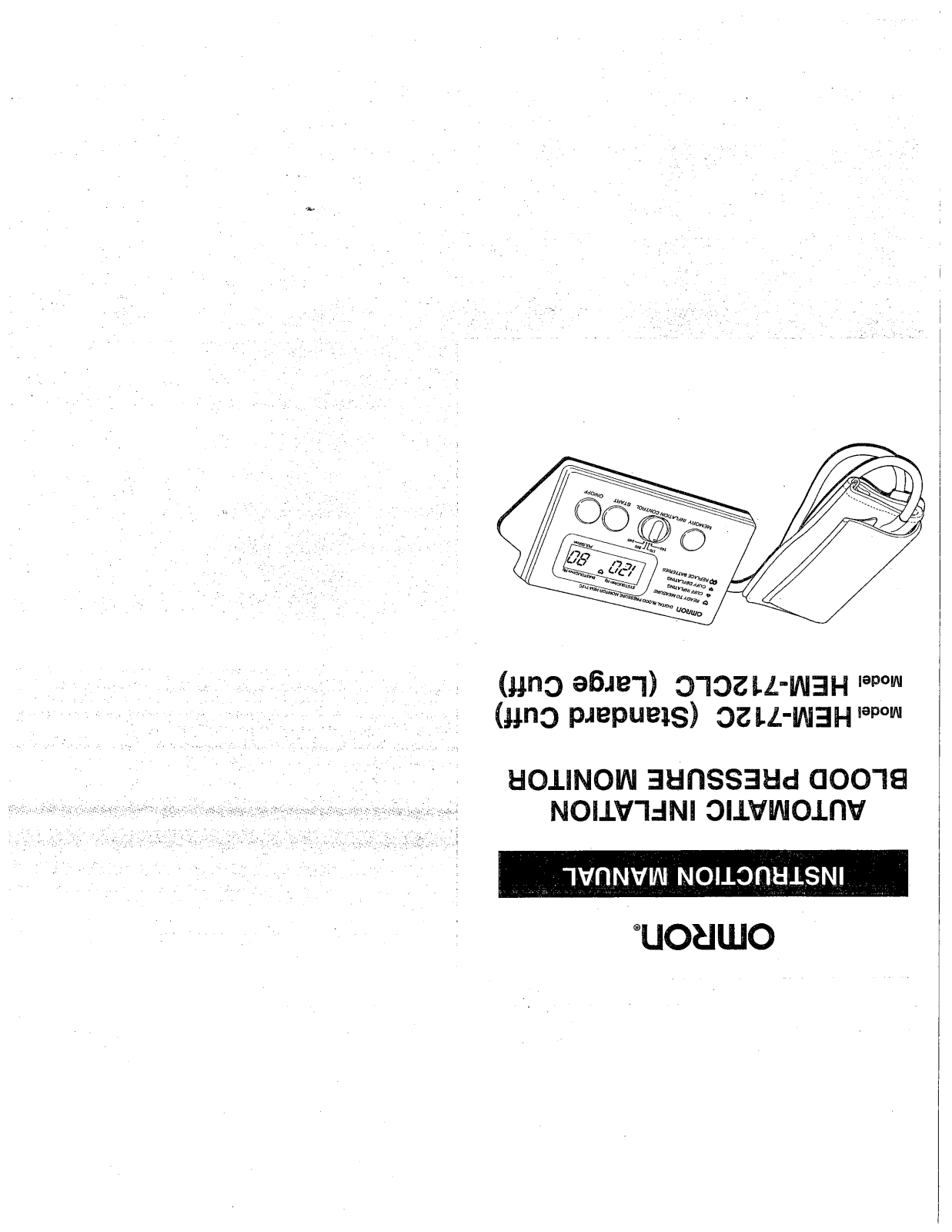 Omron HEM-712CLC User Manual