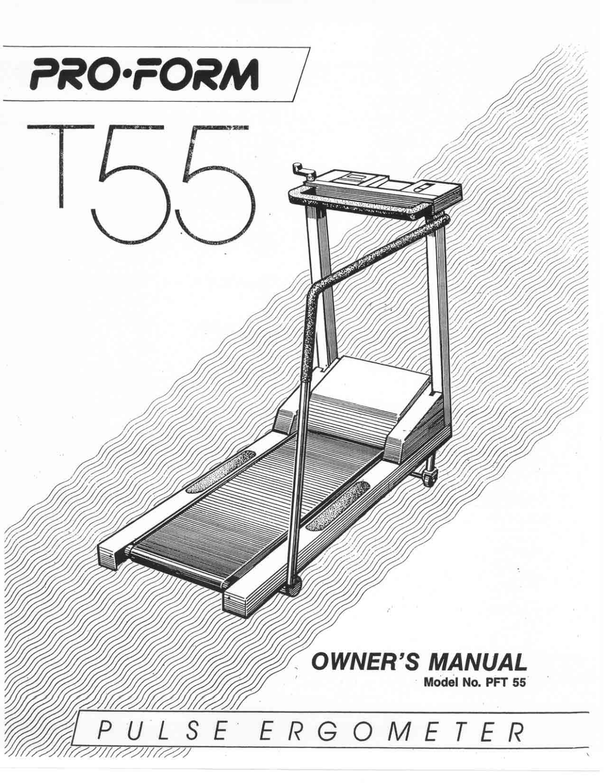 ProForm PFT550 User Manual