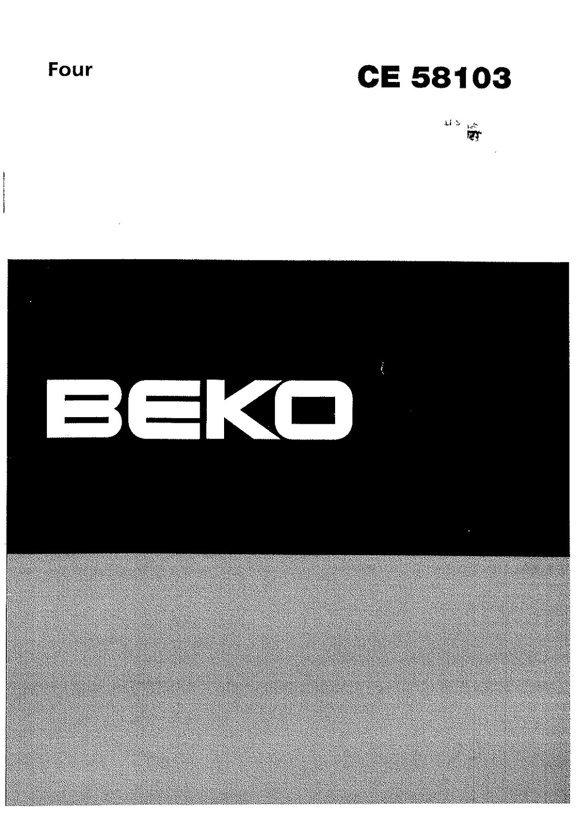 BEKO CS58103X User Manual