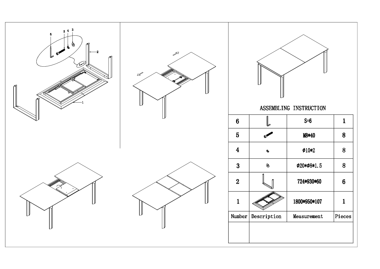 AllModern W008164667 Assembling Instruction - ManualMachine.com