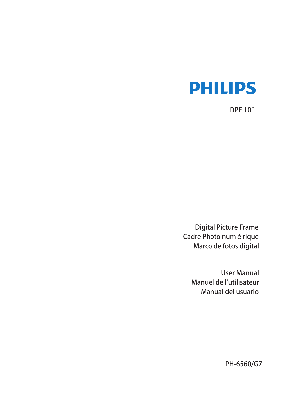 Philips SPF3403/G7 User manual