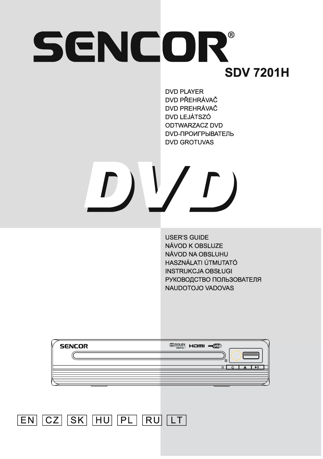 Sencor SDV 7201H User Manual - ManualMachine.com