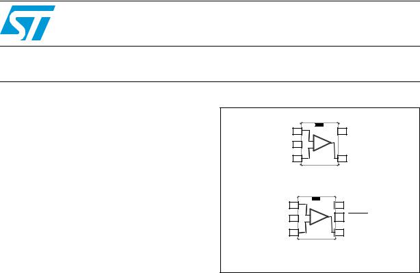 ST TSV620, TSV620A, TSV621, TSV621A User Manual