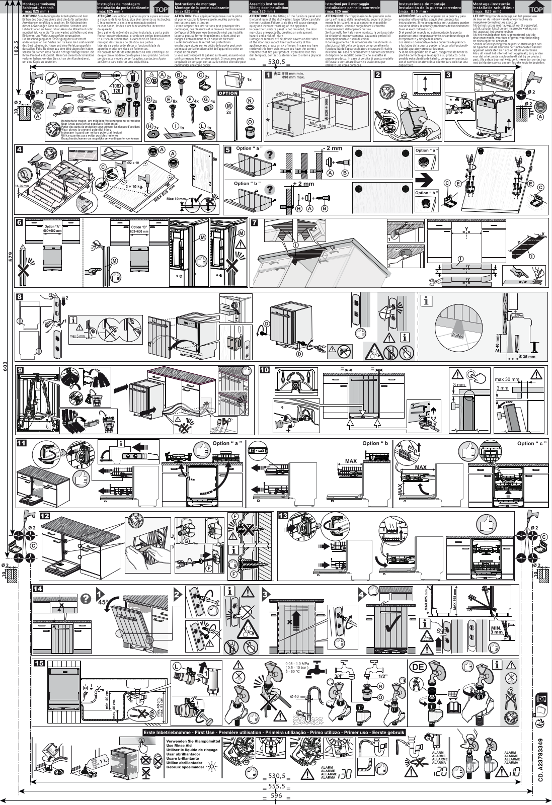 Electrolux EEC67310L Installation instructions - ManualMachine.com