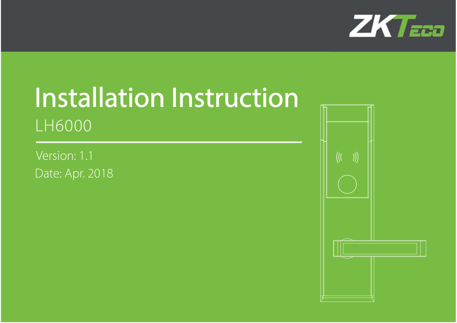 ZKTECO LH6000 User Manual