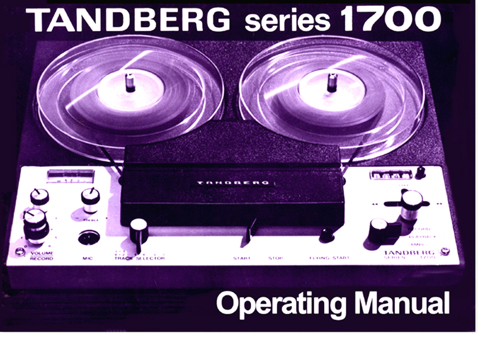 Tandberg 1700 Owners manual