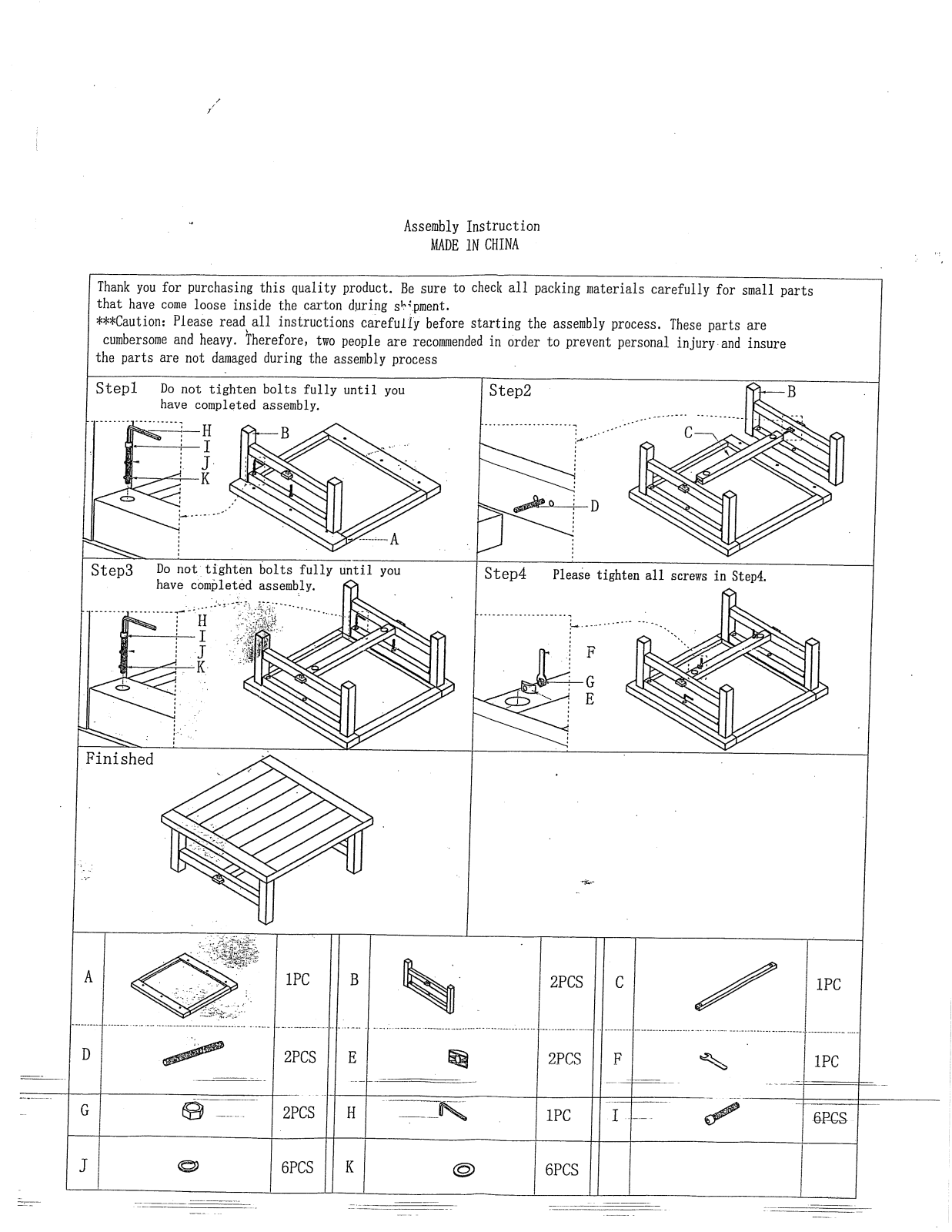Loon Peak LOON1360 Installation & Assembly - ManualMachine.com