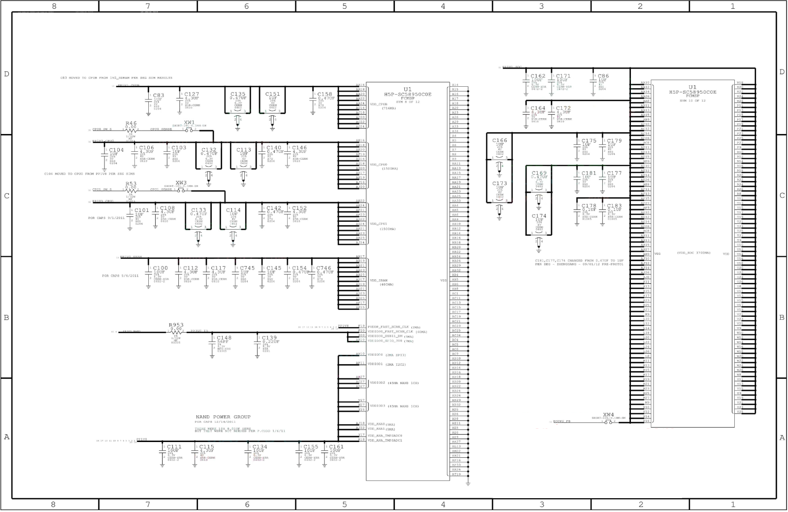 Apple iphone 5с schematics diagram