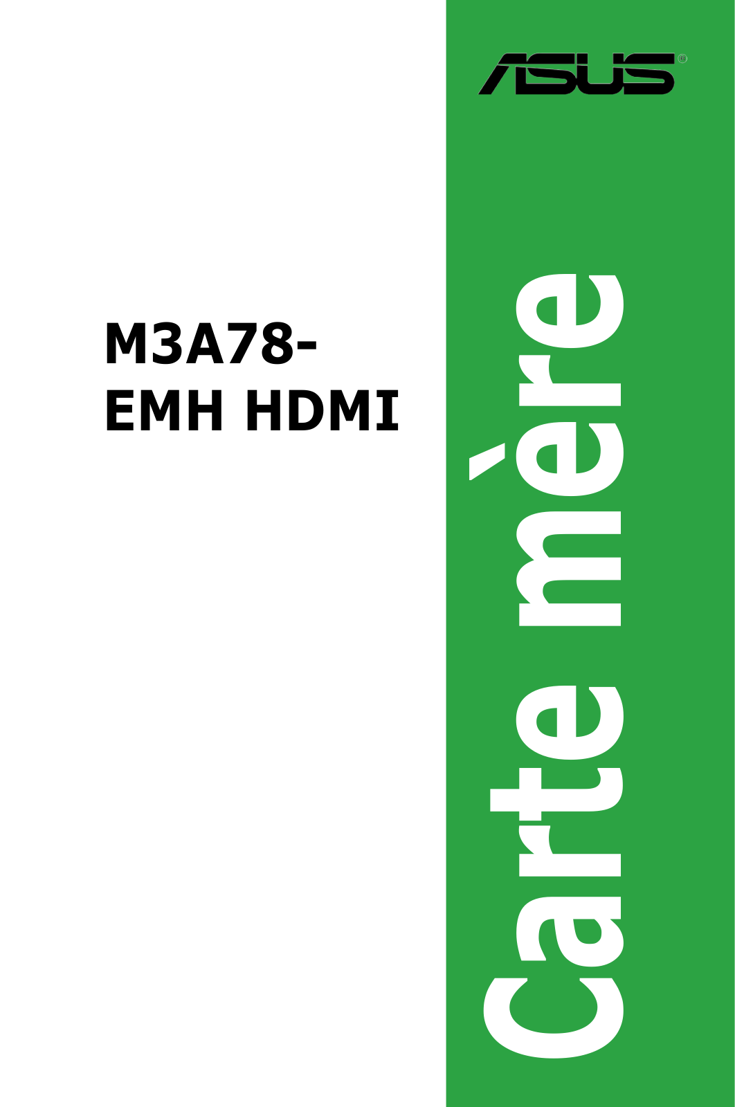 Asus M3A78-EMH HDMI User Manual