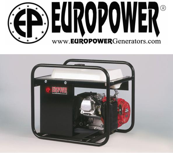 Europower EP3300/11 User Manual