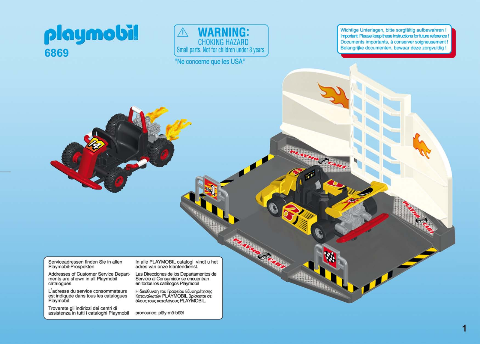 Playmobil 6869 Instructions