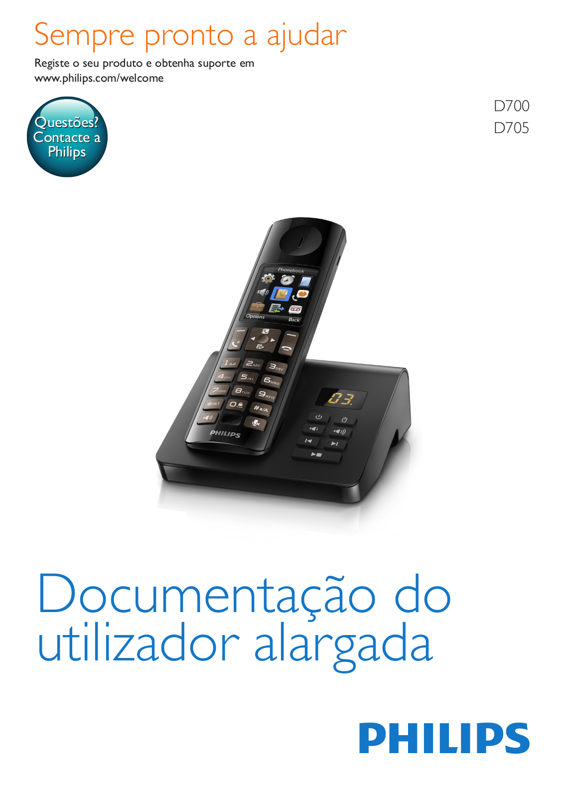 Philips D700, D705 User Manual