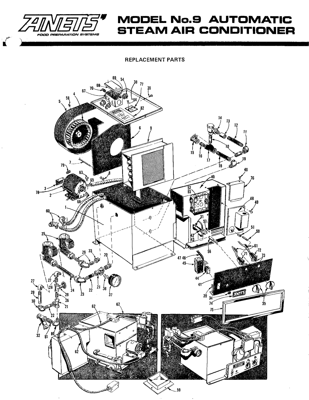 Anets 9 Parts List