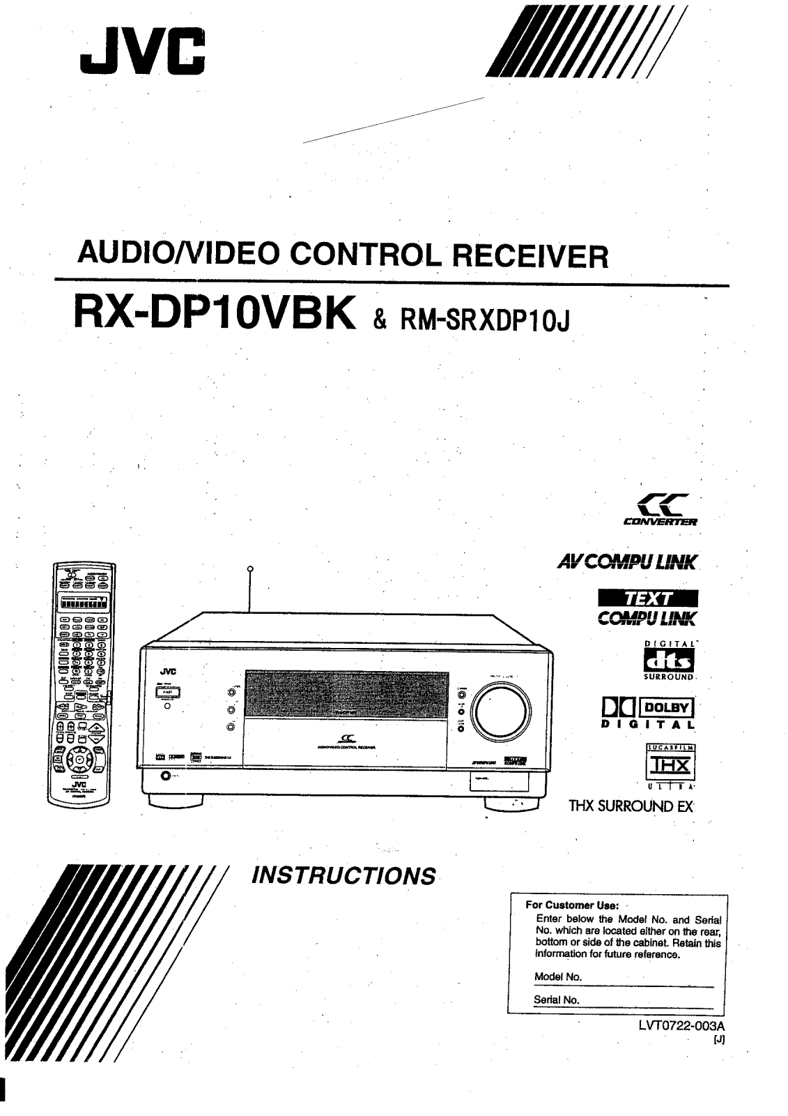 SMK CSC003 Owners Manual