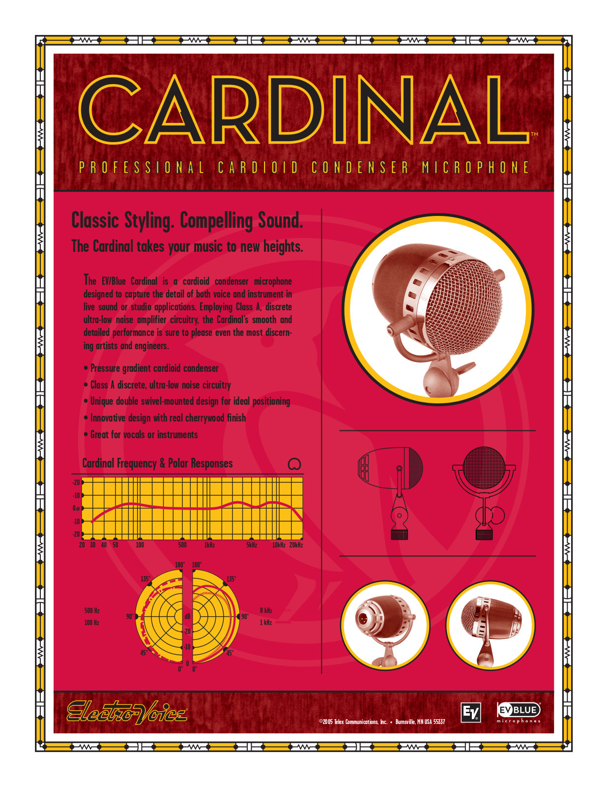 Electro-voice CARDINAL BROCHURE