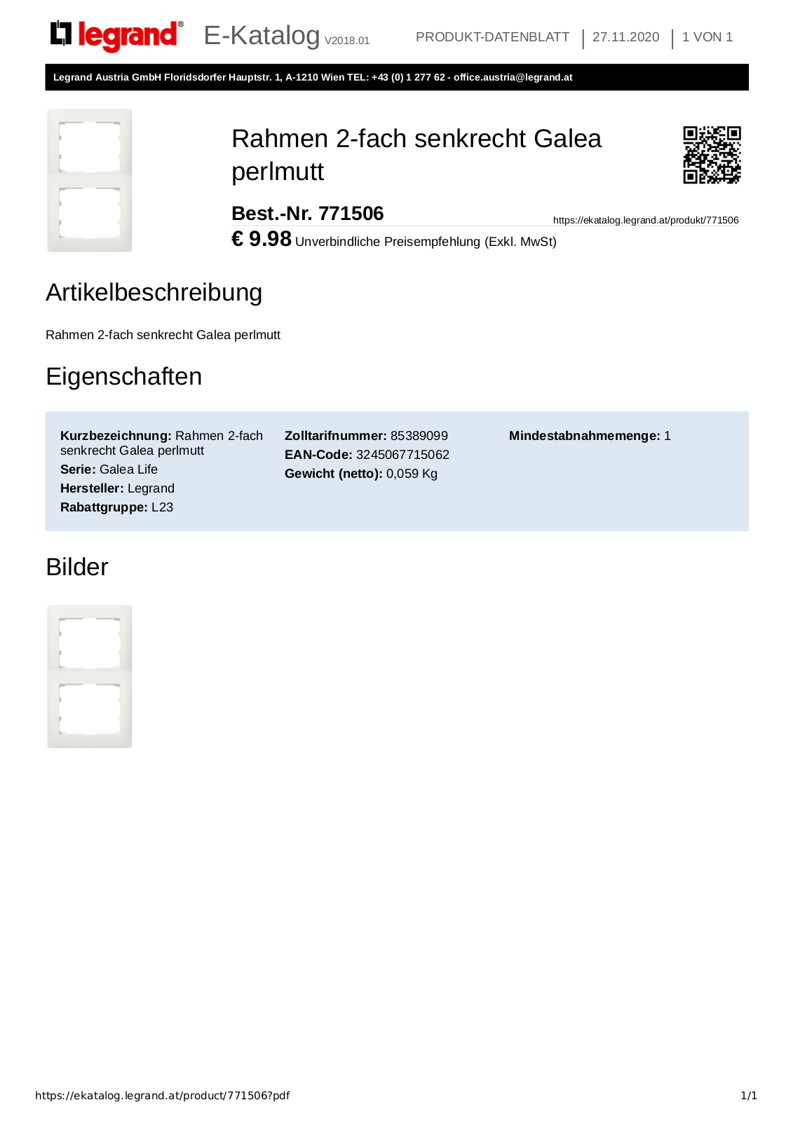 Legrand 771506 User Manual - ManualMachine.com