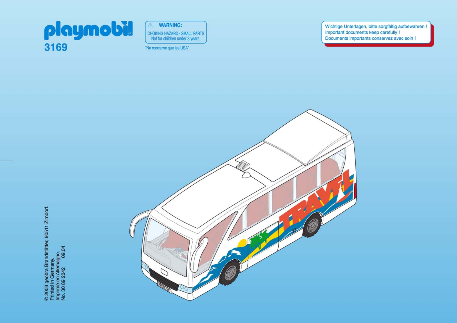 Playmobil 3169 Instructions