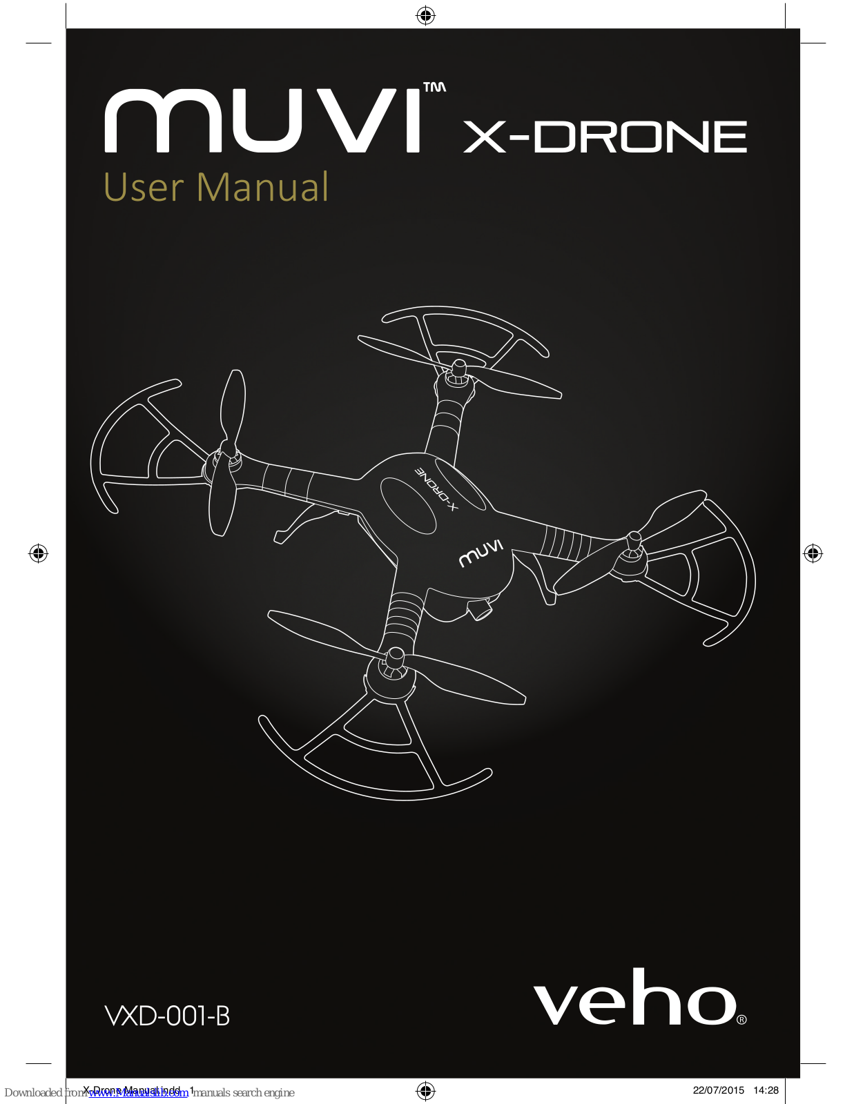 Muvi X-drone VXD-001-B User Manual