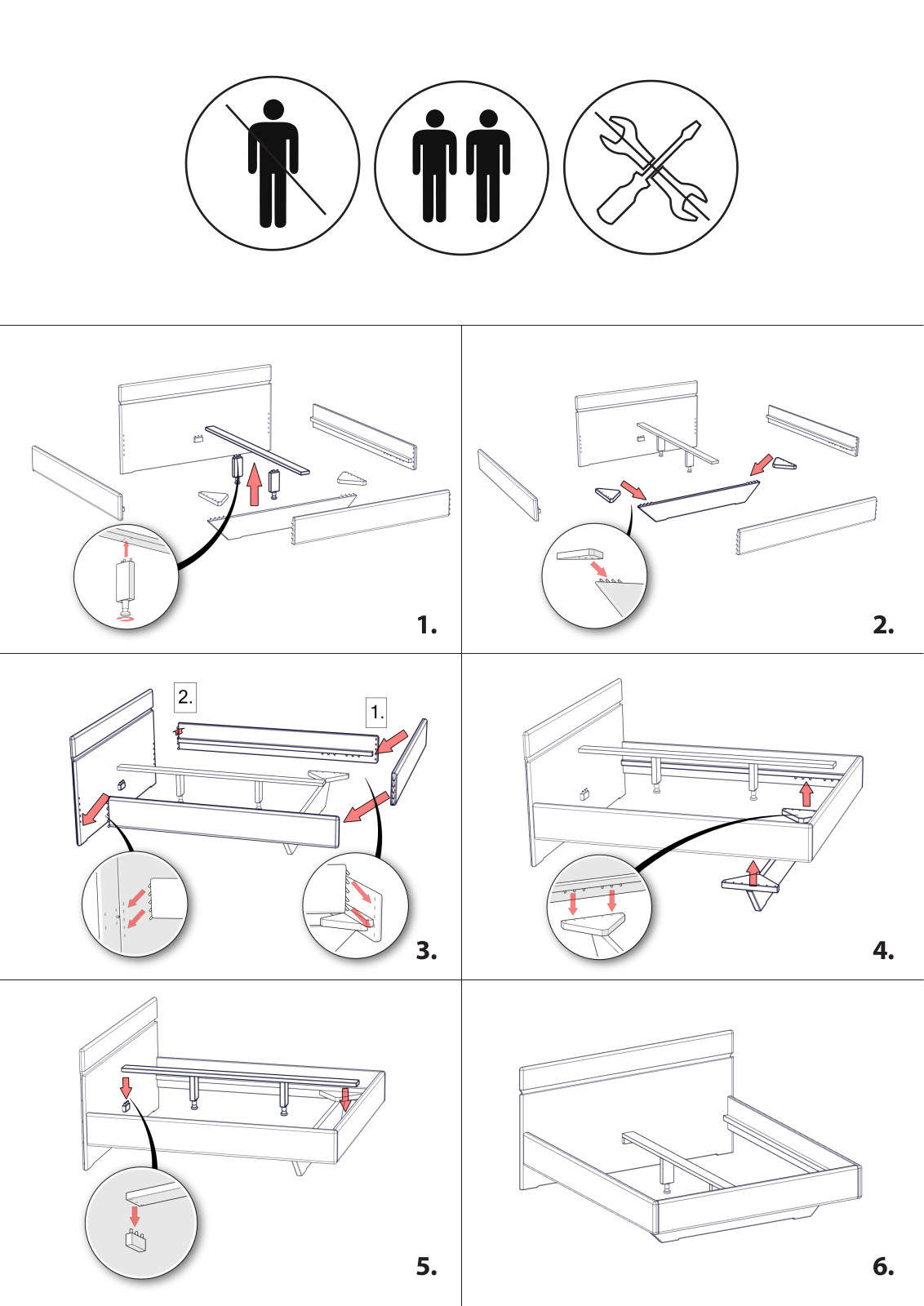 Home affaire Meran Assembly instructions