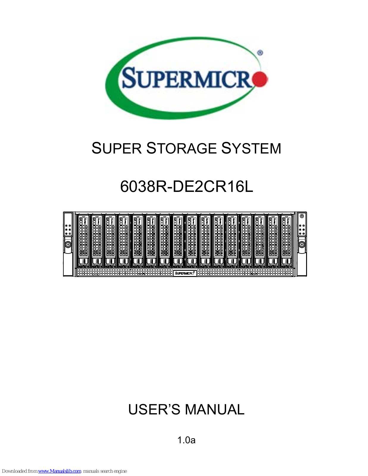 Supermicro 6038R-DE2CR16L, 6048R-DE2CR24L User Manual