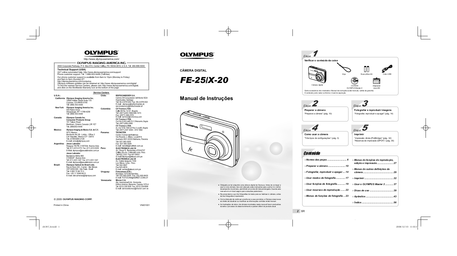 Olympus FE-25 User Manual