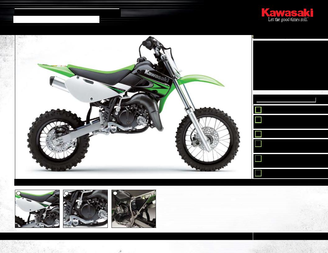 Kawasaki KX 65 User Manual
