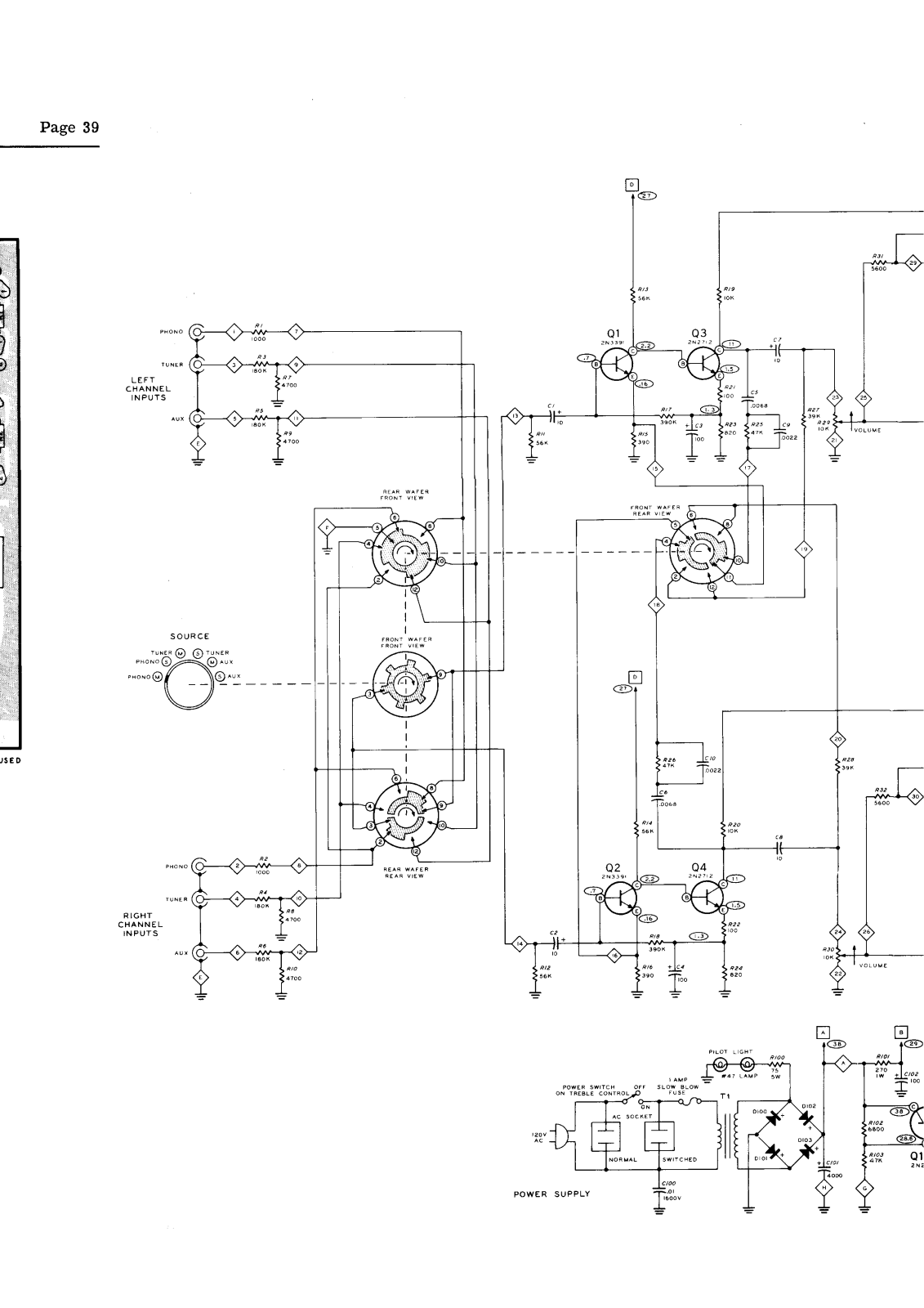 Heathkit AA-14A Schematic