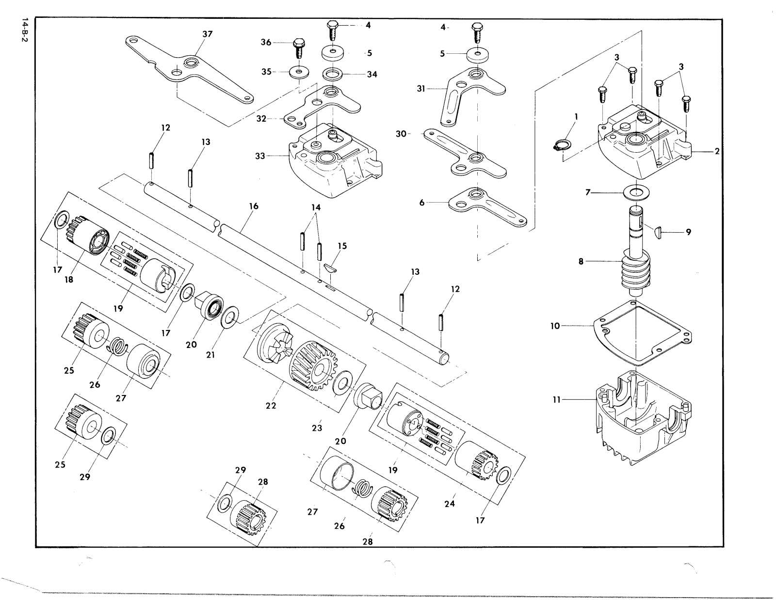 Dana 2820 Parts List