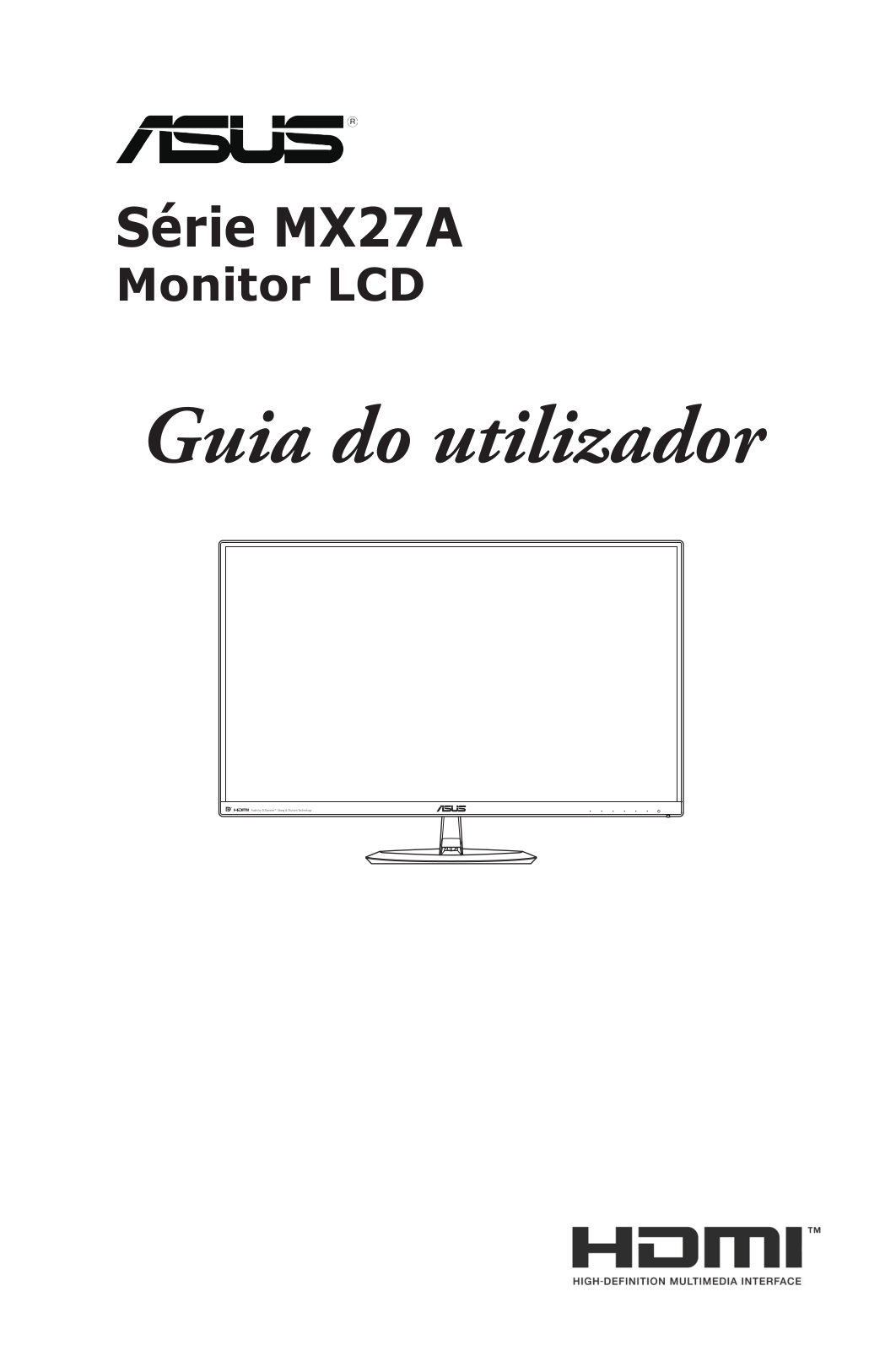 Asus MX27AQ User’s Manual