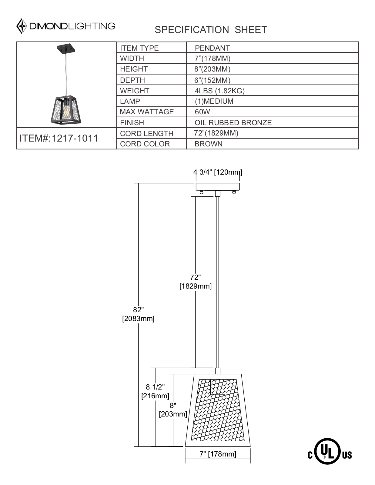 ELK Home 12171011 User Manual