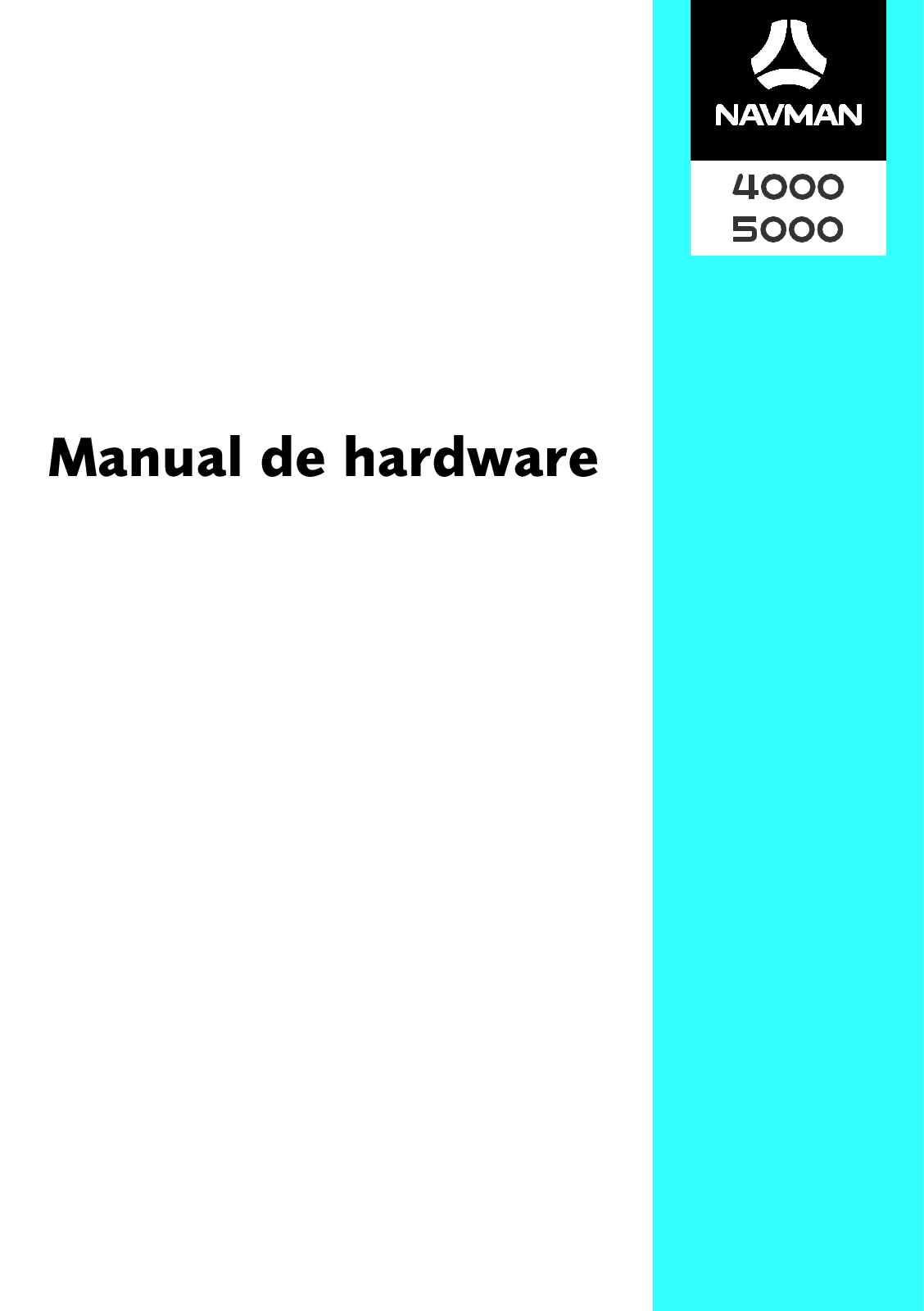 Navman 4000 User Manual