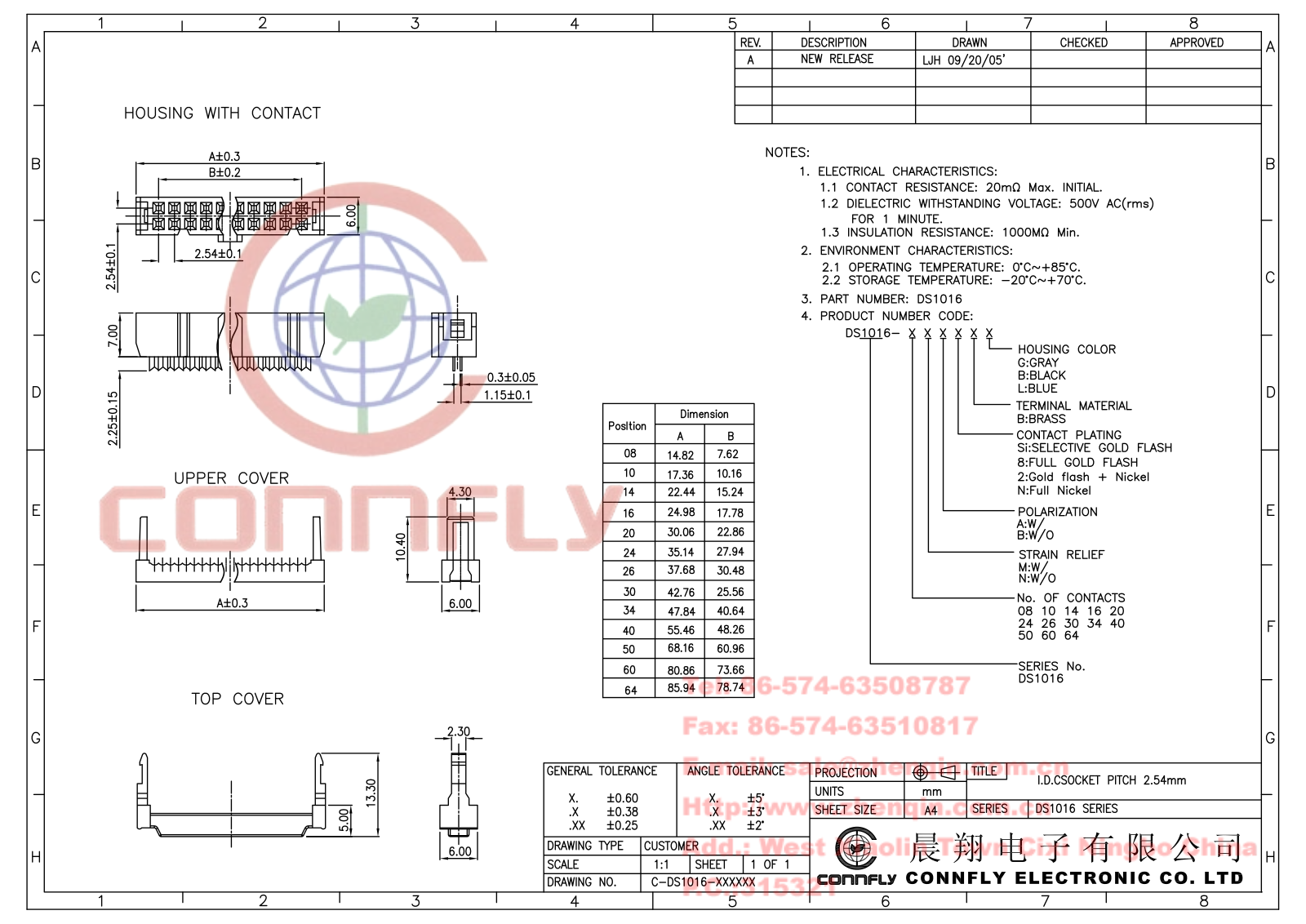 Datasheet DS1016 series Specification - ManualMachine.com