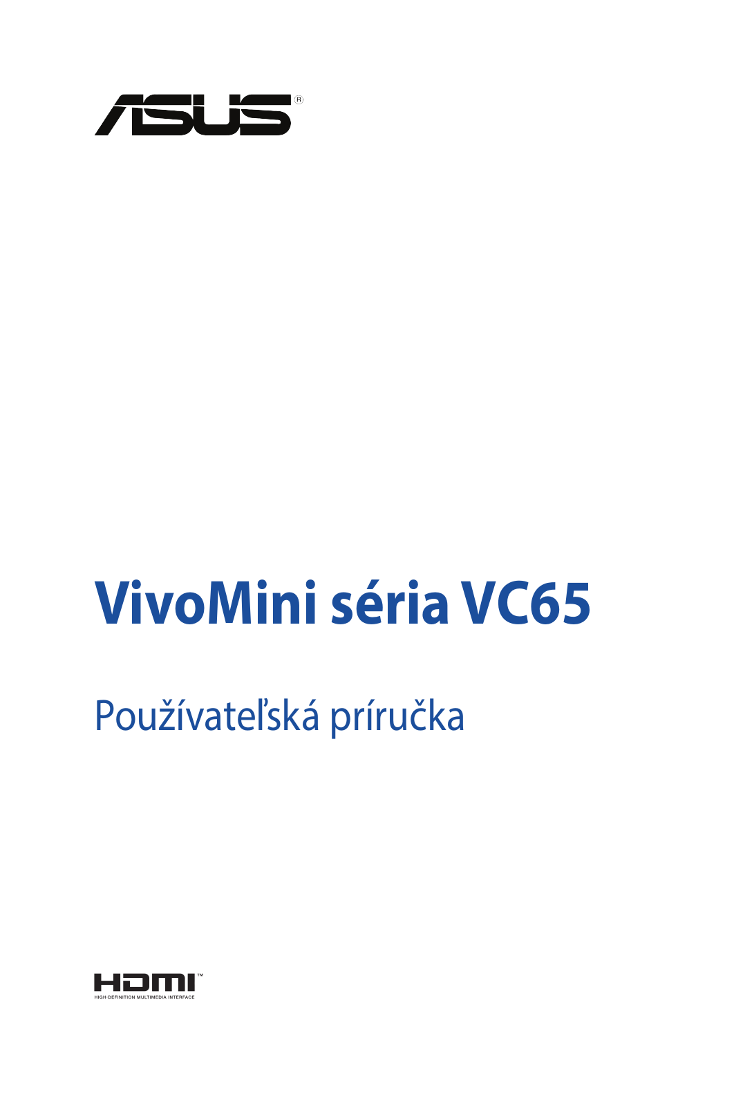 Asus VC65R, VC65 User’s Manual