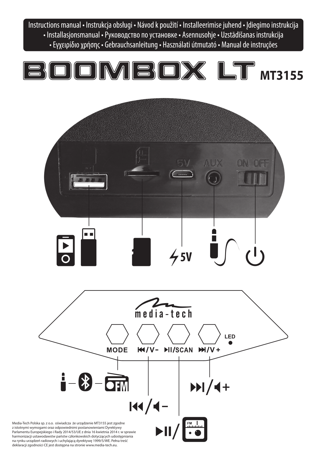 MEDIA-TECH MT3155 User guide - ManualMachine.com