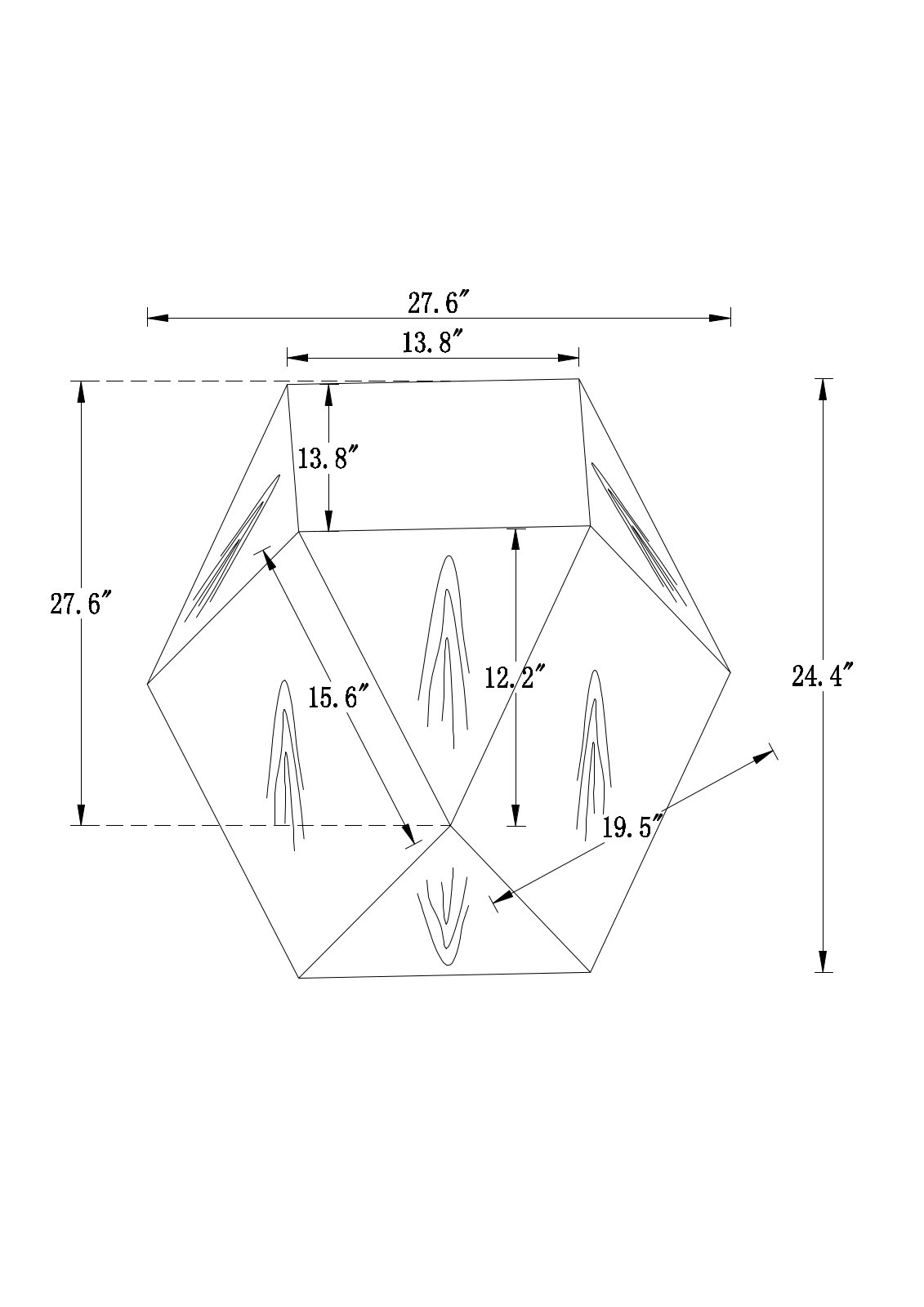 Joss & Main W003498515 Dimensions - ManualMachine.com