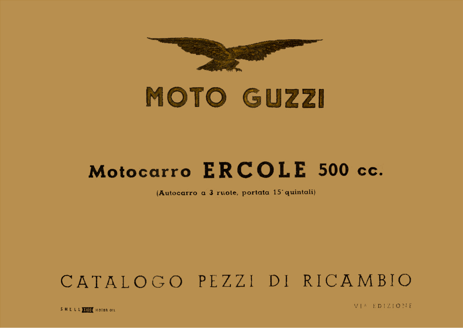 Moto Guzzi Ercole 1949-2008 Parts List